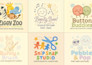 illustrate unique hand drawn baby or kids logo for your brand